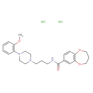 88807-68-5  2H-1,5-Benzodioxepin-7-carboxamide,3,4-dihydro-N-[3-[4-(2-methoxyphenyl)-1-piperazinyl]propyl]-,dihydrochloride