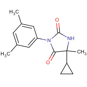 88808-63-3  2,4-Imidazolidinedione, 5-cyclopropyl-3-(3,5-dimethylphenyl)-5-methyl-