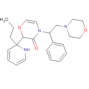 88809-53-4  2H-Pyrido[3,2-b]-1,4-oxazin-3(4H)-one,4-[2-(4-morpholinyl)-1-phenylethyl]-2-propyl-