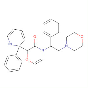 88809-57-8  2H-Pyrido[3,2-b]-1,4-oxazin-3(4H)-one,4-[2-(4-morpholinyl)-1-phenylethyl]-2-phenyl-