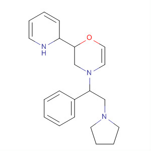 88809-87-4  2H-Pyrido[3,2-b]-1,4-oxazine,3,4-dihydro-4-[1-phenyl-2-(1-pyrrolidinyl)ethyl]-