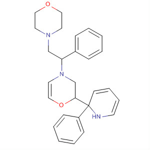 88810-04-2  2H-Pyrido[3,2-b]-1,4-oxazine,3,4-dihydro-4-[2-(4-morpholinyl)-1-phenylethyl]-2-phenyl-