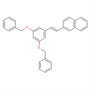 88812-23-1  Naphthalene, 2-[2-[3,5-bis(phenylmethoxy)phenyl]ethenyl]-, (E)-