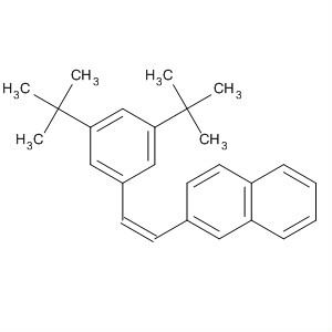 88812-30-0  Naphthalene, 2-[2-[3,5-bis(1,1-dimethylethyl)phenyl]ethenyl]-, (Z)-