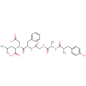 88831-25-8  L-Leucine, N-[N-[N-(N-L-tyrosyl-D-alanyl)glycyl]-L-phenylalanyl]-,monoacetate (salt)