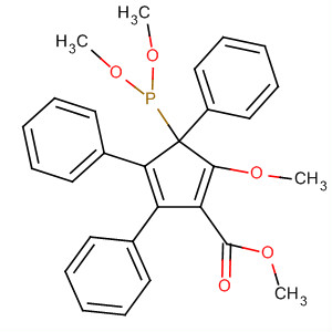 88834-44-0  1,4-Cyclopentadiene-1-carboxylic acid,3-(dimethoxyphosphinyl)-2-methoxy-3,4,5-triphenyl-, methyl ester