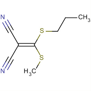 88838-54-4  Propanedinitrile, [(methylthio)(propylthio)methylene]-