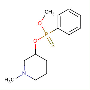 88847-57-8  Phosphonothioic acid, phenyl-, O-methyl O-(1-methyl-3-piperidinyl)ester