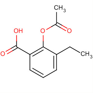 88847-79-4  Benzoic acid, 2-(acetyloxy)-3-ethyl-