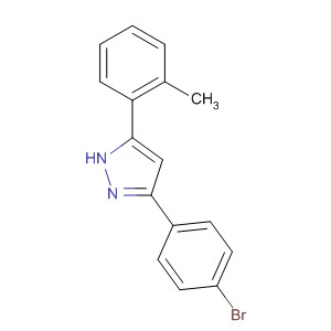 888482-91-5  1H-Pyrazole, 3-(4-bromophenyl)-5-(2-methylphenyl)-