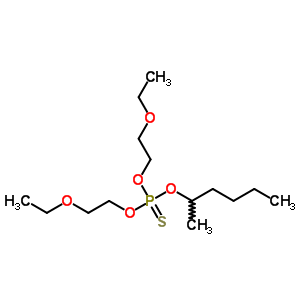 72197-92-3  O,O-bis(2-ethoxyethyl) O-(1-methylpentyl) thiophosphate