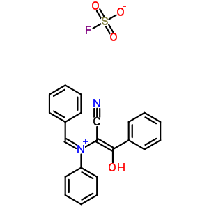 72248-51-2  N-[(Z)-1-cyano-2-hydroxy-2-phenylethenyl]-N-[(1Z)-phenylmethylidene]anilinium fluorosulfate
