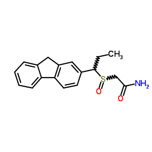 72322-82-8  2-{[1-(9H-fluoren-2-yl)propyl]sulfinyl}acetamide