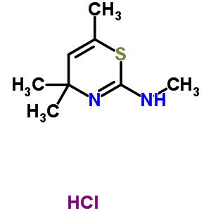 72549-89-4  N,4,4,6-tetramethyl-4H-1,3-thiazin-2-amine hydrochloride