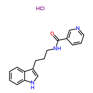 72612-05-6  N-[3-(1H-indol-3-yl)propyl]pyridine-3-carboxamide hydrochloride