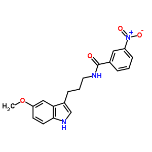 72612-11-4  N-[3-(5-methoxy-1H-indol-3-yl)propyl]-3-nitrobenzamide