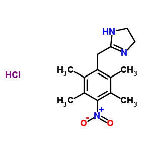 72649-98-0  2-(2,3,5,6-tetramethyl-4-nitrobenzyl)-4,5-dihydro-1H-imidazole hydrochloride