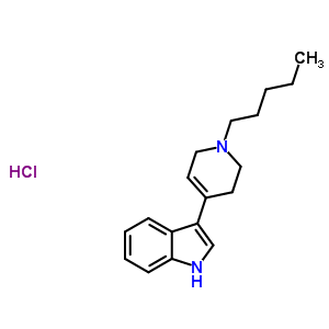72808-69-6  3-(1-pentyl-1,2,3,6-tetrahydropyridin-4-yl)-1H-indole hydrochloride