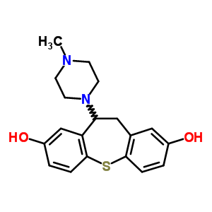 73029-66-0  10-(4-methylpiperazin-1-yl)-10,11-dihydrodibenzo[b,f]thiepine-2,8-diol