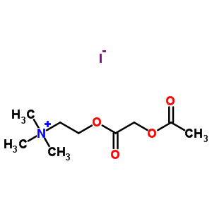 73231-71-7  2-{[(acetyloxy)acetyl]oxy}-N,N,N-trimethylethanaminium iodide