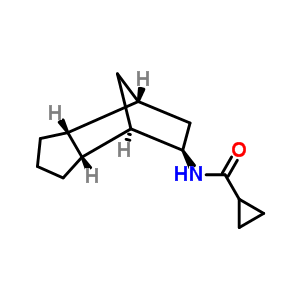 73336-01-3  N-[(3aR,4R,5R,7R,7aR)-octahydro-1H-4,7-methanoinden-5-yl]cyclopropanecarboxamide