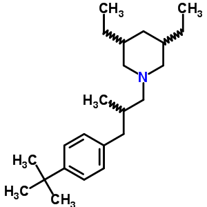73403-08-4  1-[3-(4-tert-butylphenyl)-2-methylpropyl]-3,5-diethylpiperidine