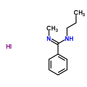 73416-73-6  N'-methyl-N-propylbenzenecarboximidamide hydroiodide