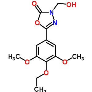73484-68-1  5-(4-ethoxy-3,5-dimethoxyphenyl)-3-(hydroxymethyl)-1,3,4-oxadiazol-2(3H)-one