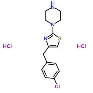 73553-65-8  1-[4-(4-chlorobenzyl)-1,3-thiazol-2-yl]piperazine dihydrochloride
