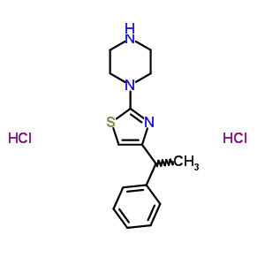 73553-75-0  1-[4-(1-phenylethyl)-1,3-thiazol-2-yl]piperazine dihydrochloride