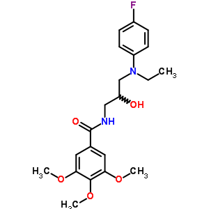 73572-01-7  N-{3-[ethyl(4-fluorophenyl)amino]-2-hydroxypropyl}-3,4,5-trimethoxybenzamide