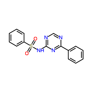 73688-61-6  N-(4-פניל-1,3,5-triazin-2-yl)benzenesulfonamide