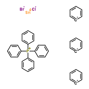 73746-34-6  stannic; benzene; tetraphenylphosphonium; bromide; chloride