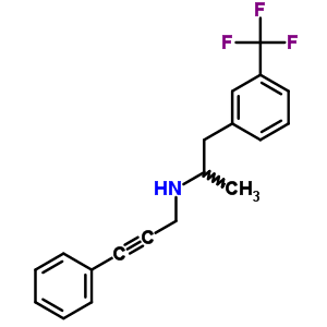 73758-30-2  N-{1-methyl-2-[3-(trifluoromethyl)phenyl]ethyl}-3-phenylprop-2-yn-1-amine