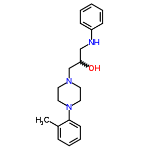 73771-39-8  1-[4-(2-methylphenyl)piperazin-1-yl]-3-(phenylamino)propan-2-ol
