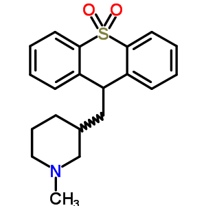 73790-82-6  3-[(10,10-dioxido-9H-thioxanthen-9-yl)methyl]-1-methylpiperidine