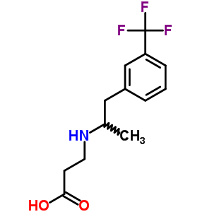 73826-27-4  N-{1-methyl-2-[3-(trifluoromethyl)phenyl]ethyl}-beta-alanine