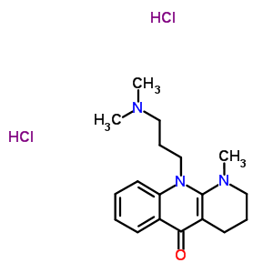 73840-53-6  10-[3-(dimethylamino)propyl]-1-methyl-2,3,4,10-tetrahydrobenzo[b][1,8]naphthyridin-5(1H)-one dihydrochloride