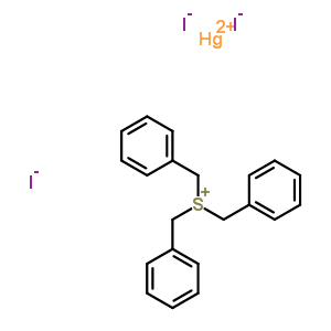 73926-83-7  tribenzylsulfonium iodide - diiodomercury (1:1)