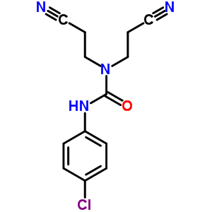 73953-60-3  3-(4-chlorophenyl)-1,1-bis(2-cyanoethyl)urea