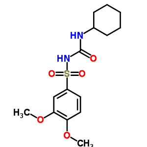 73953-73-8  N-(cyclohexylcarbamoyl)-3,4-dimethoxybenzenesulfonamide