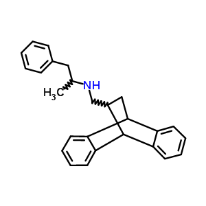 73986-98-8  N-(9,10-dihydro-9,10-ethanoanthracen-11-ylmethyl)-1-phenylpropan-2-amine