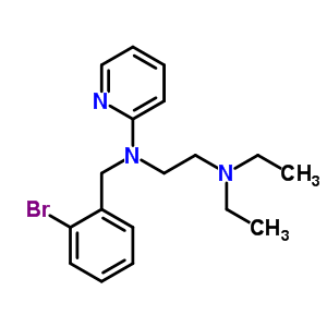 74037-38-0  N-(2-bromobenzyl)-N',N'-diethyl-N-pyridin-2-ylethane-1,2-diamine