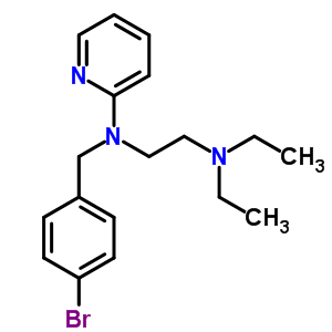 74037-39-1  N-(4-bromobenzyl)-N',N'-diethyl-N-pyridin-2-ylethane-1,2-diamine