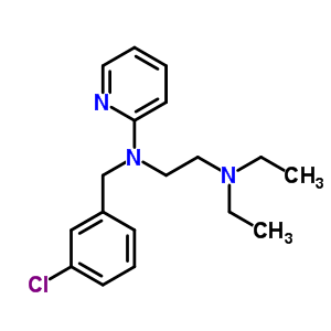 74037-42-6  N-(3-chlorobenzyl)-N',N'-diethyl-N-pyridin-2-ylethane-1,2-diamine