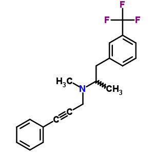 74051-15-3  N-methyl-N-{1-methyl-2-[3-(trifluoromethyl)phenyl]ethyl}-3-phenylprop-2-yn-1-amine