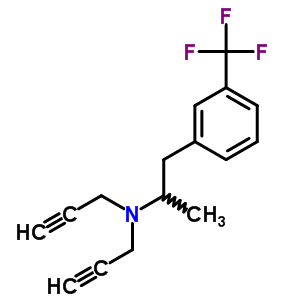 74051-17-5  N-{1-methyl-2-[3-(trifluoromethyl)phenyl]ethyl}-N-prop-2-yn-1-ylprop-2-yn-1-amine