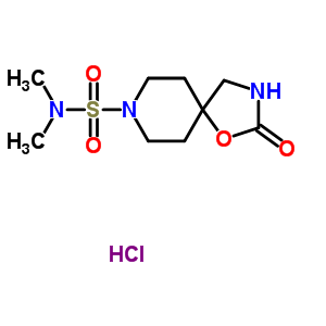 74195-70-3  N,N-dimethyl-2-oxo-1-oxa-3,8-diazaspiro[4.5]decane-8-sulfonamide hydrochloride