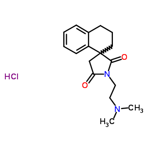 74246-72-3  1'-[2-(dimethylamino)ethyl]-3,4-dihydro-2H,2'H,5'H-spiro[naphthalene-1,3'-pyrrolidine]-2',5'-dione hydrochloride