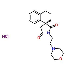 74246-74-5  1'-(2-morpholin-4-ylethyl)-3,4-dihydro-2H,2'H,5'H-spiro[naphthalene-1,3'-pyrrolidine]-2',5'-dione hydrochloride